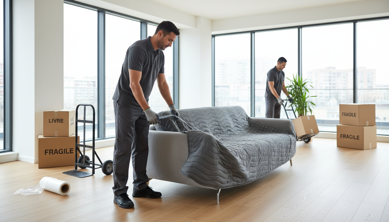 Professionnel Déménageur - Service de qualité